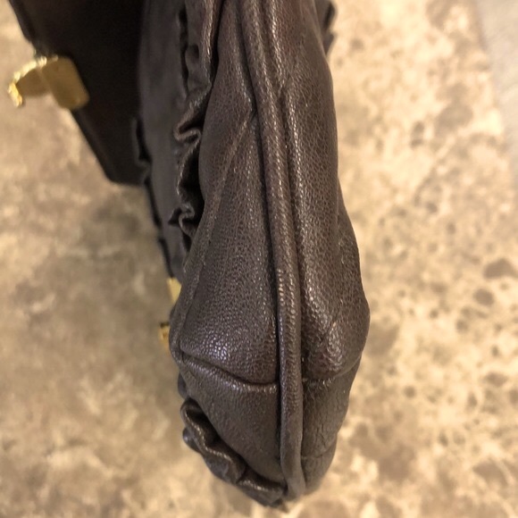 Danielle Nicole Brooke Ruffle Clutch - Picture 8 of 11